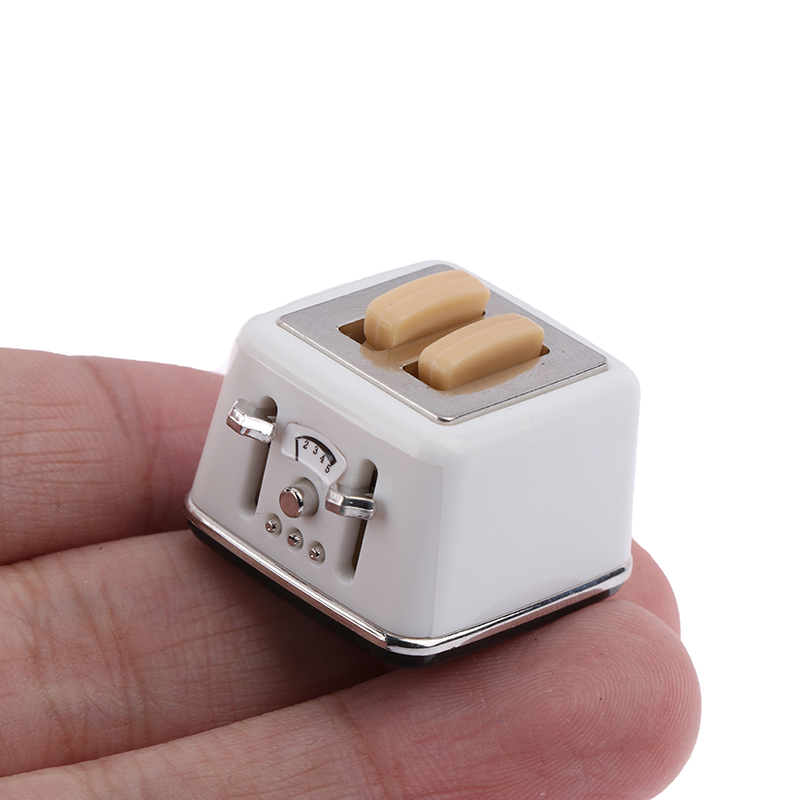 Toaster - ماكينة خبز مصغرة لبيت الدمى بمقياس