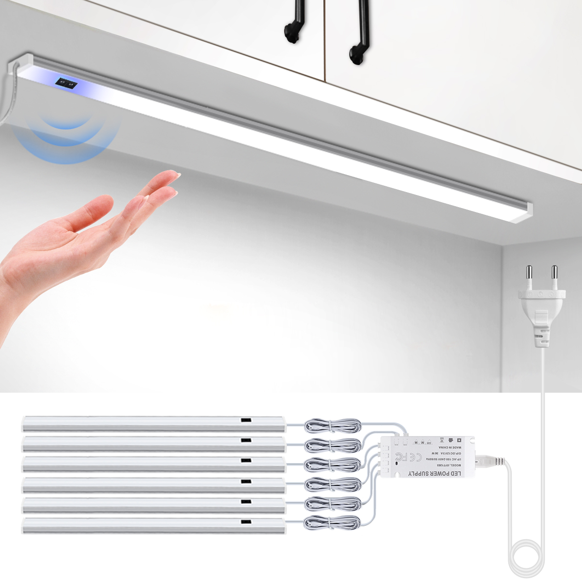 Kitchen Appliances Cabinet - الحمام المطبخ LED ضوء تحت الكابين
