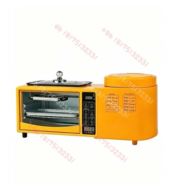 Toaster - جهاز إفطار متعدد الوظائف 4 في