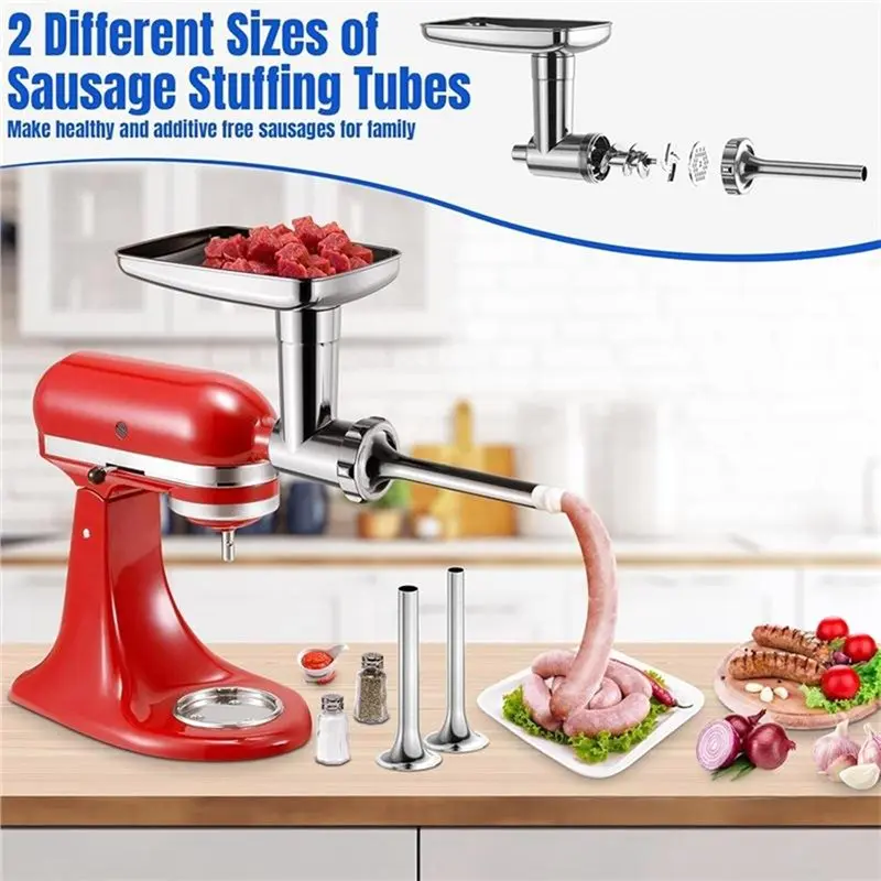 ملحق مطحنة من الفولاذ المقاوم  - مراجعة Stand Mixer وسعره