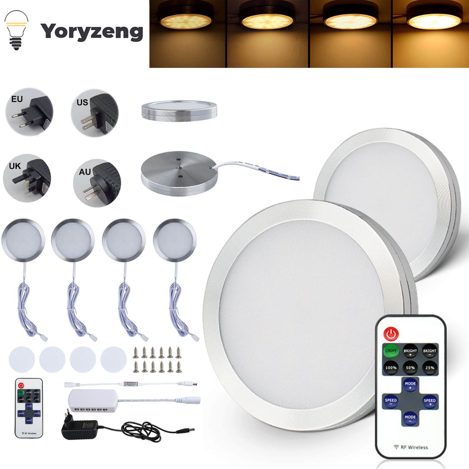 تحت الخزانة LED أضواء ليلية عر - مراجعة Kitchen Appliances Cabinet وسعره