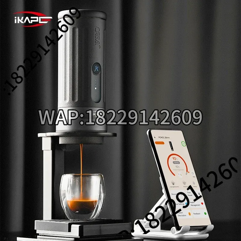 آلة قهوة محمولة IKAPE Kapo K2/ - مراجعة Coffee Maker وسعره