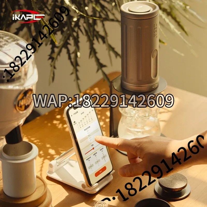 آلة قهوة محمولة IKAPE Kapo K2/ - مراجعة Coffee Maker وسعره
