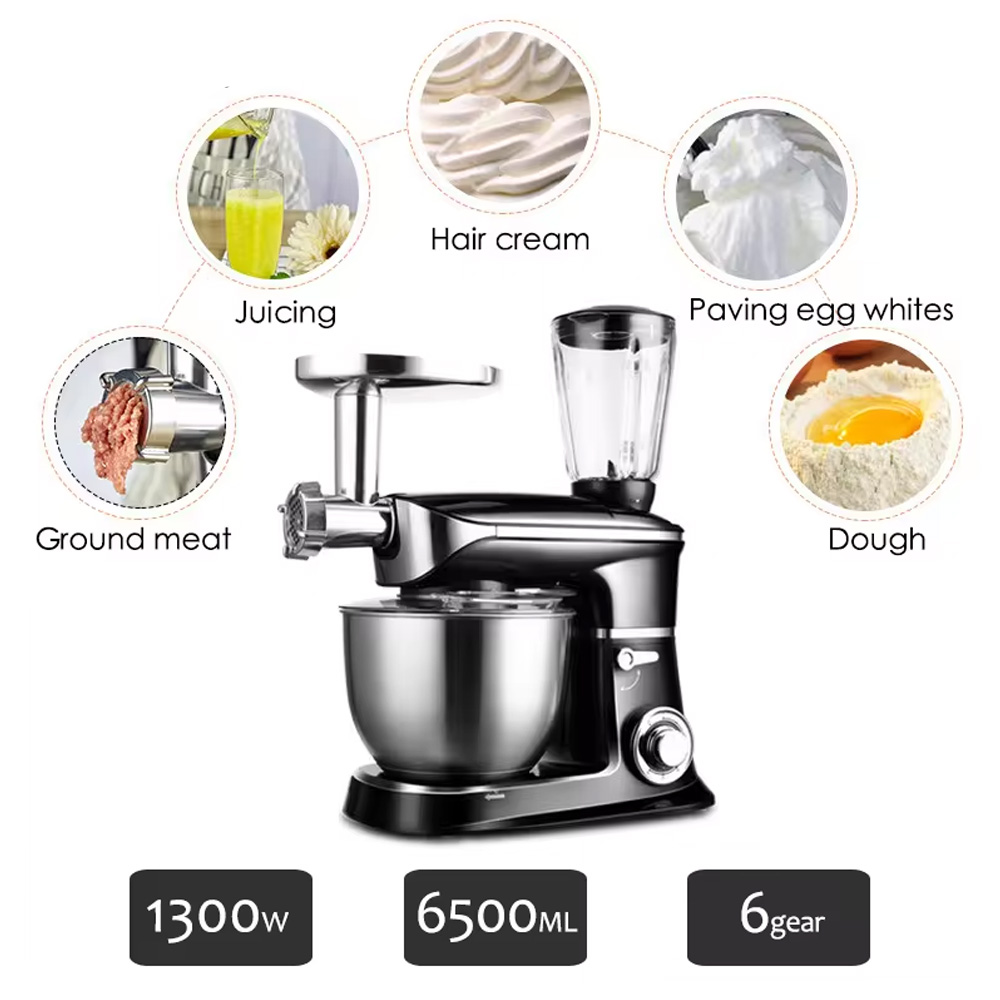 خلاط طعام كهربائي تجاري سعة 6. - مراجعة Stand Mixer وسعره