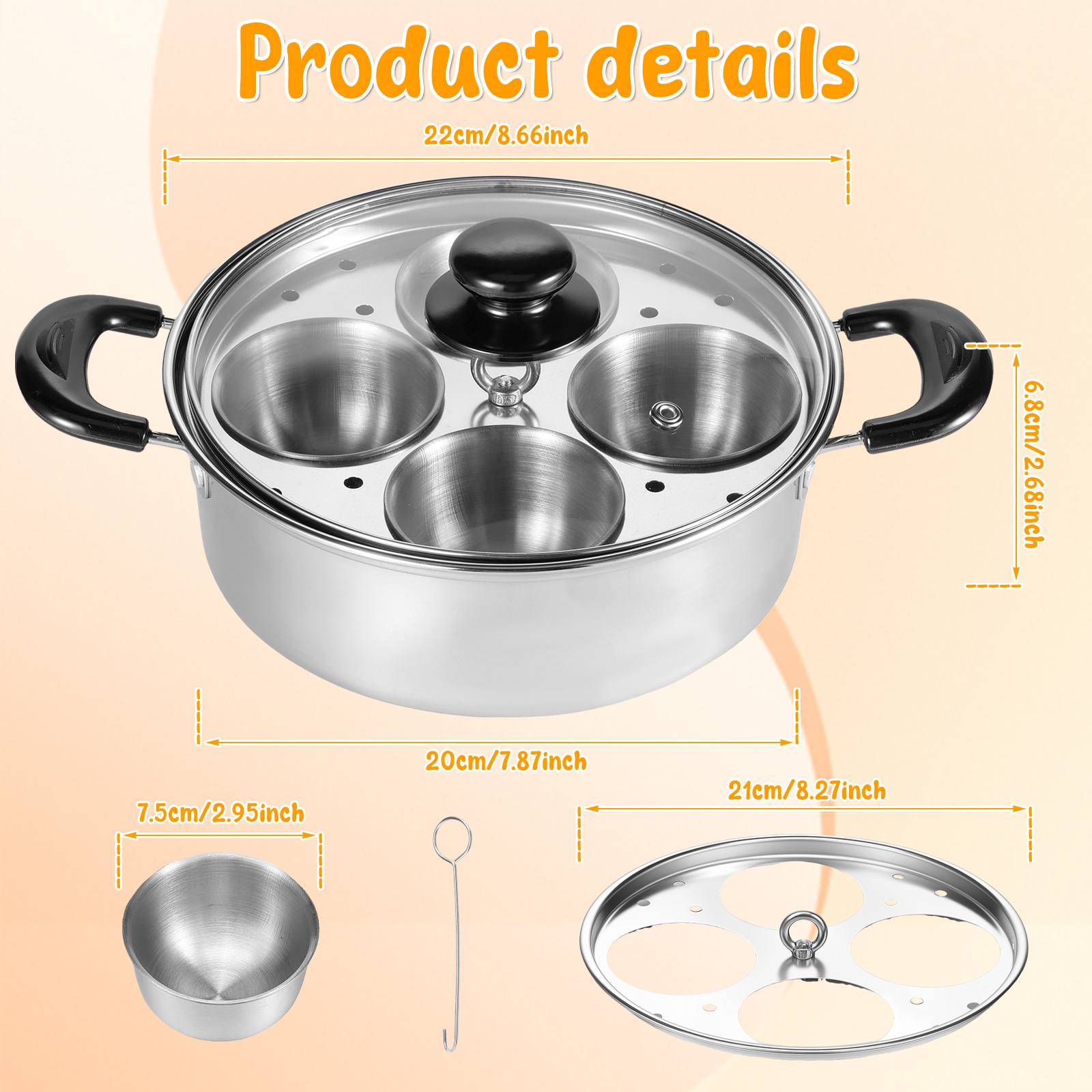 البيض الصياد الفولاذ المقاوم ل - مراجعة Induction Cooktop Portable وسعره