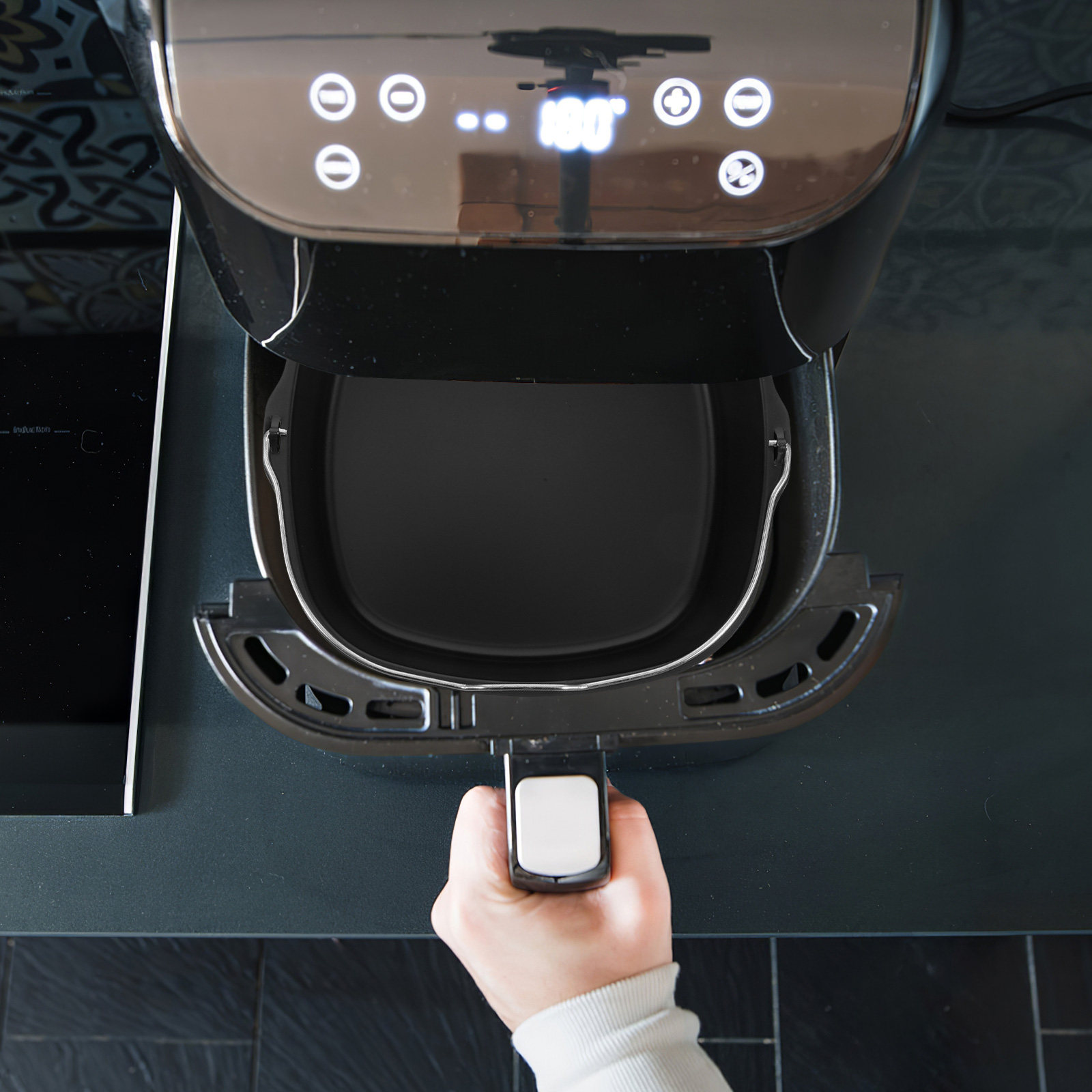 سلة فرن الكيك من الفولاذ الكرب - مراجعة Air Fryer وسعره